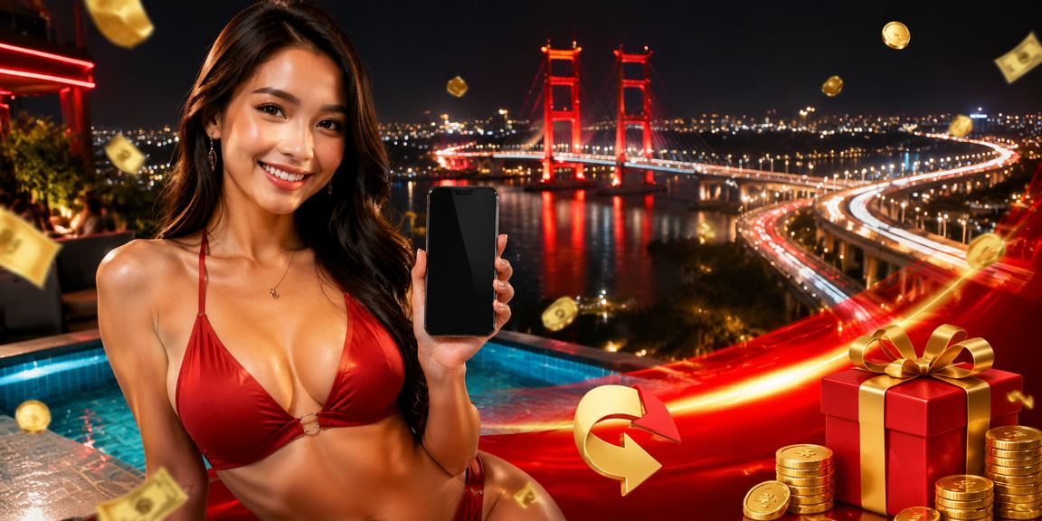 Visual bonus cashback neon di platform geraitoto
